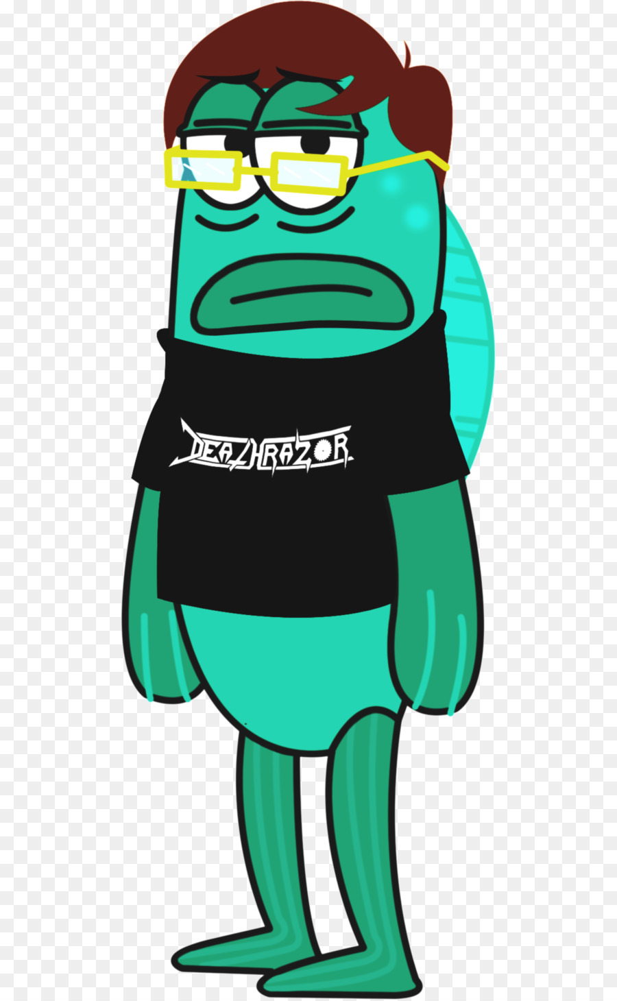 900x1460 Fish Squilliam Fancyson Cartoon