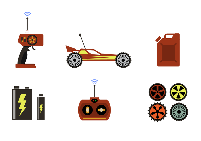 700x490 Rc Car Vector Pack