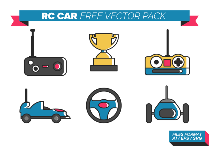 700x490 Rc Car Free Vector Pack