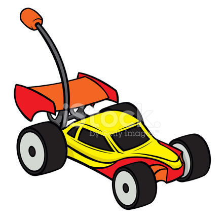 440x440 Remote Control Car Stock Vector
