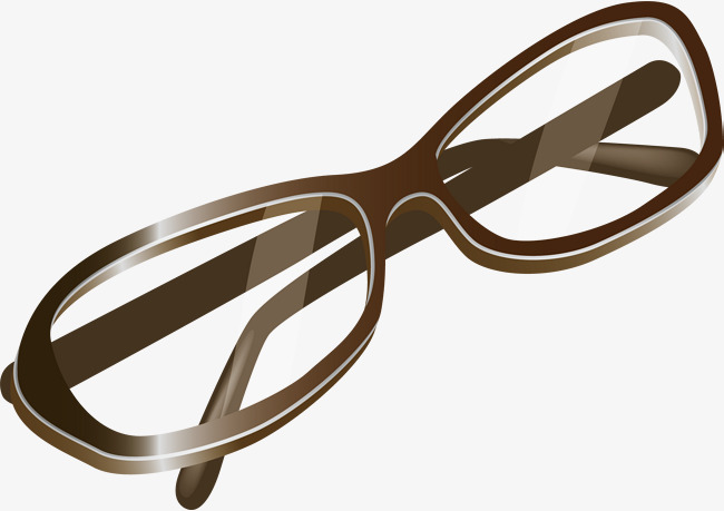 650x459 Myopia Png Vector Element, Reading Glasses, Vector, Brown Png And