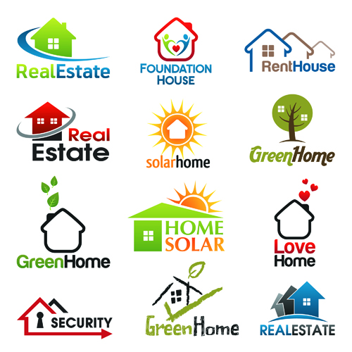 Real Estate Logo Vector Free