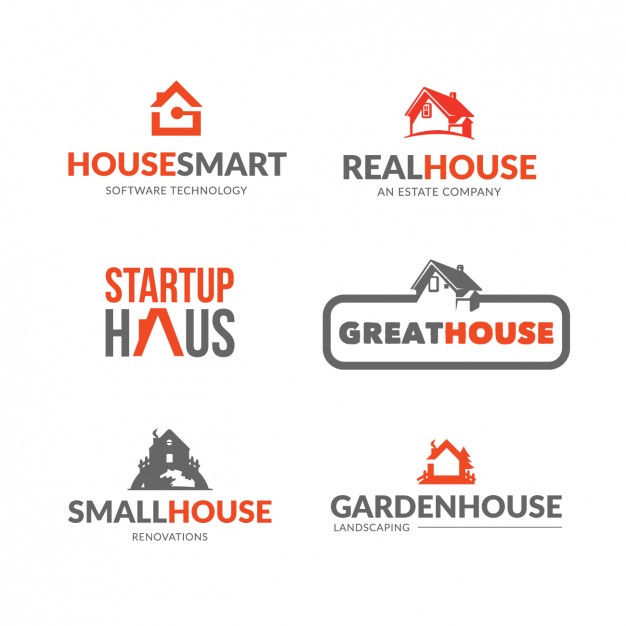 626x626 Real Estate Logo Collection Vector Free Download