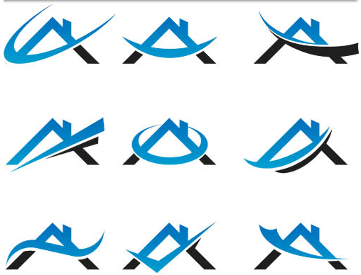 508x388 Real Estate Logo Set 2 Ai Format Free Vector Download