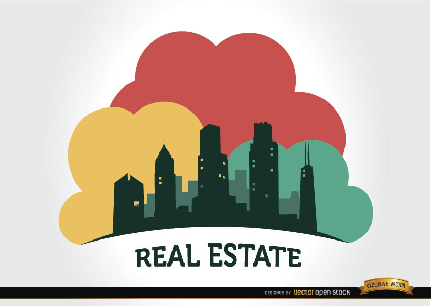 842x598 Real Estate Buildings Company Logo