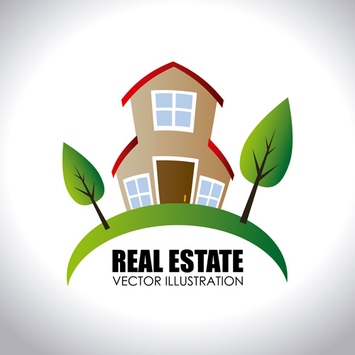 500x500 Creative Real Estate Vector Logos Free Vector In Encapsulated