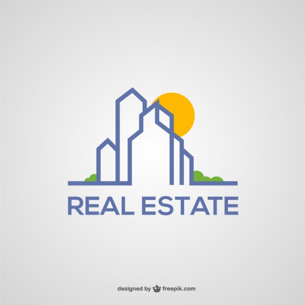 626x626 Real Estate Logo Vector Free Download