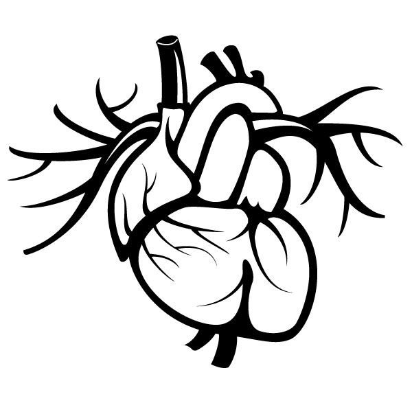 600x600 Heart Vector Graphics By Vectorportal