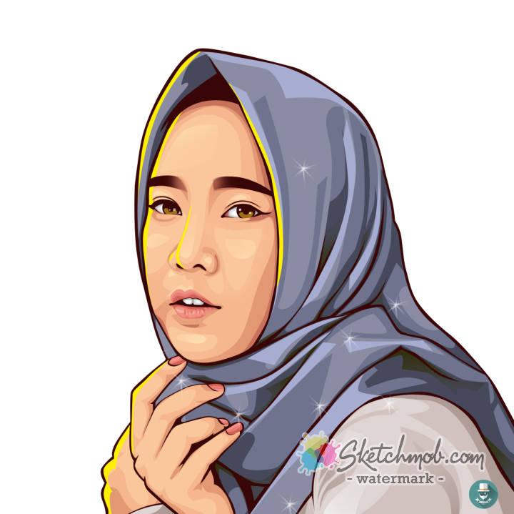 720x719 Custom Professional Realistic Vector Portrait Commission Sketchmob