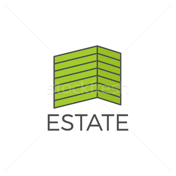 600x600 Vector Real Estate Logo Design, Realtor Icon Suitable For Info