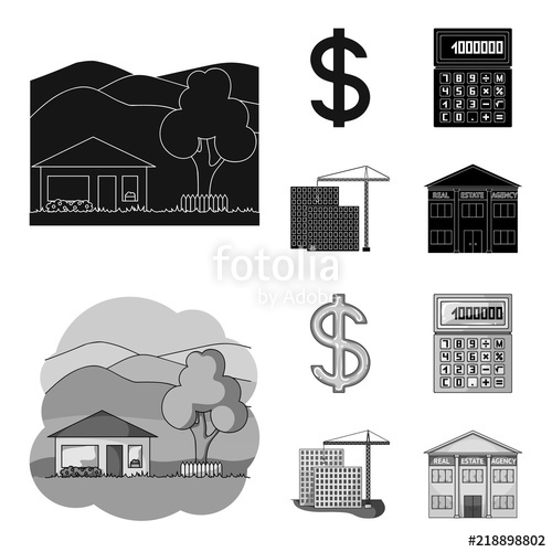 500x500 Calculator, Dollar Sign, New Building, Real Estate Offices