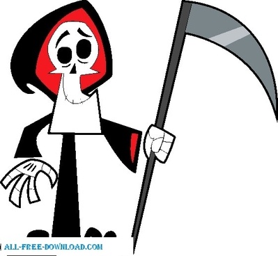 399x368 Grim Reaper Free Vector Free Vector Download (38 Free Vector) For