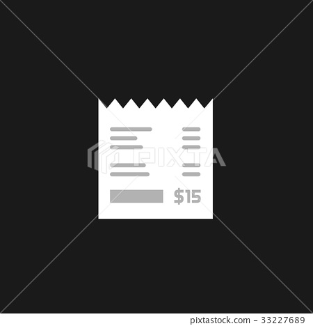 450x468 Receipt Vector Icon Isolated, Invoice Flat