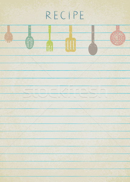 428x600 Recipe Stock Vectors, Illustrations And Cliparts Stockfresh