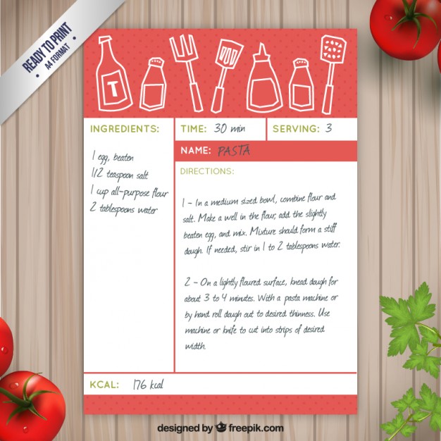 626x626 Recipe Vectors, Photos And Psd Files Free Download