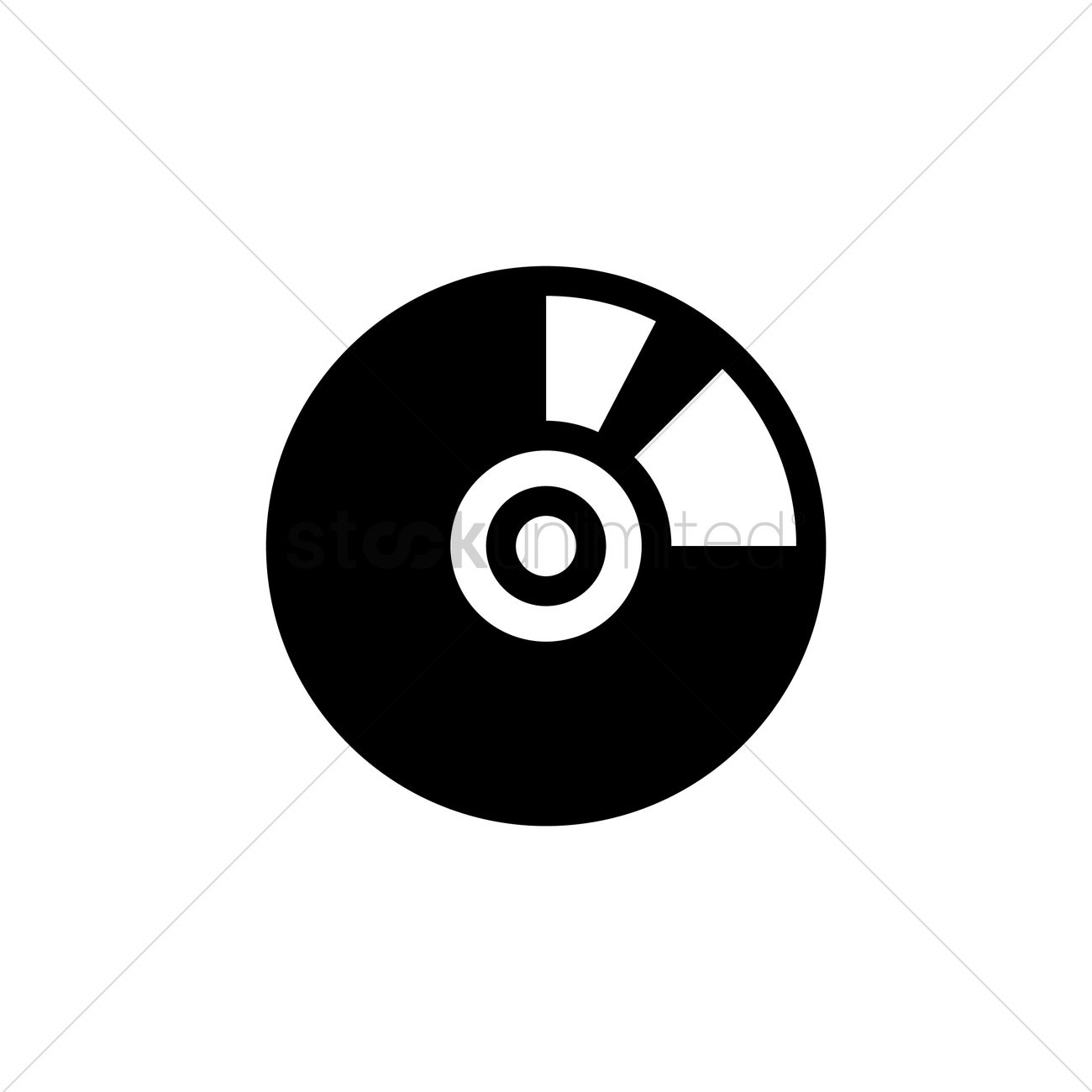 1300x1300 Vinyl Record Disc Vector Image