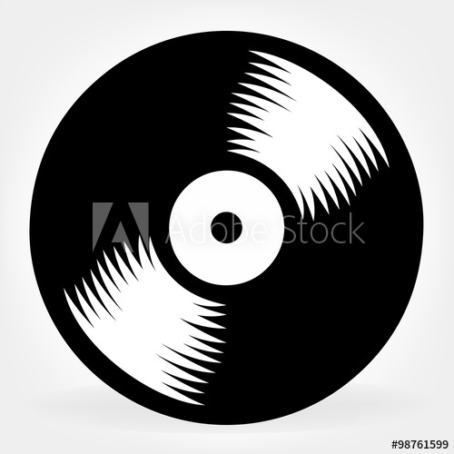 500x500 Vinyl Record Logo