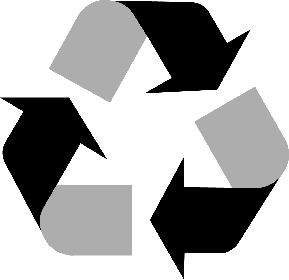 1200x1161 Download Recycling Symbol