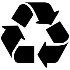 230x230 Free Vector Recycling Symbols