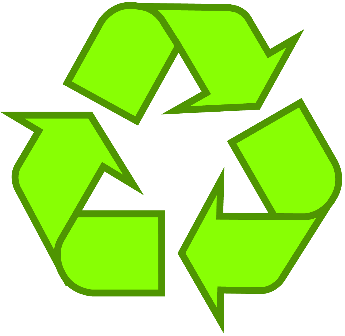 1200x1171 Download Recycling Symbol