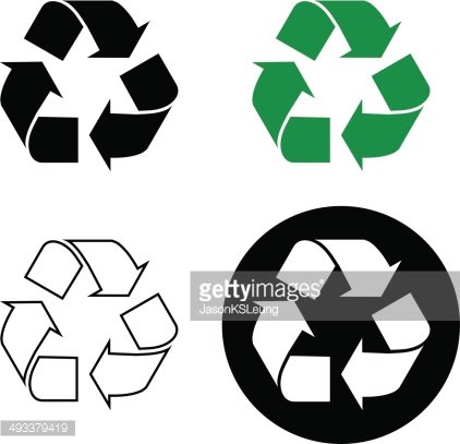 422x407 Recycle Sign Vector Premium Clipart