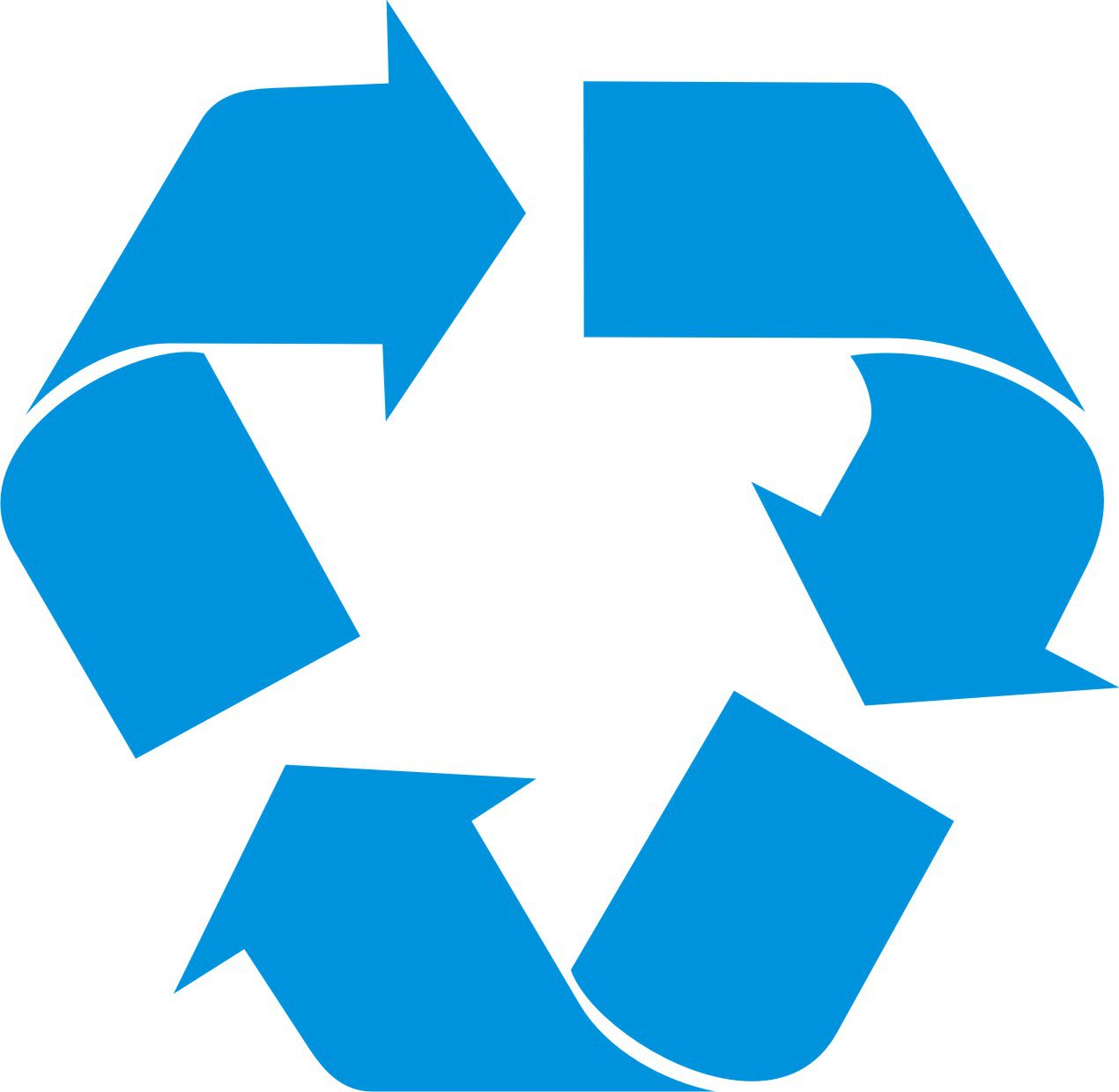1270x1239 Recycle Symbol Vector By Markhal
