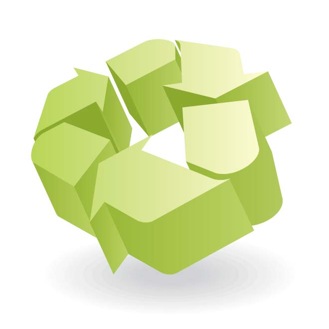 660x660 Free Vector Recycling Symbols