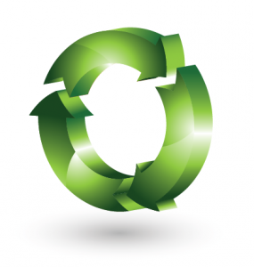 285x300 Free Recycling Logo Vector
