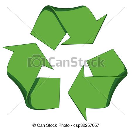 450x436 Recycle Vector Symbol Isolated. Recycle Vector Sign And Icon Of