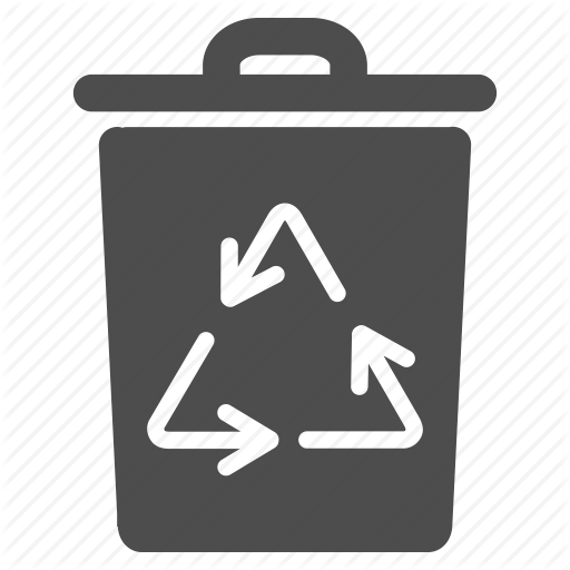 512x512 19 Recycling Vector Recycle Bin Huge Freebie! Download For