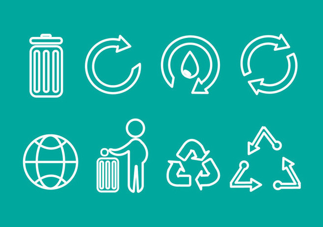 632x443 Free Trash Recycle Vector Icons Free Vector Download 349851 Cannypic