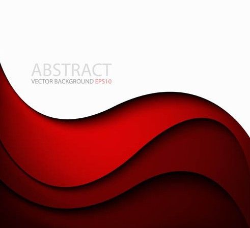 491x449 Free Red Abstract Waves Background Vector Graphics
