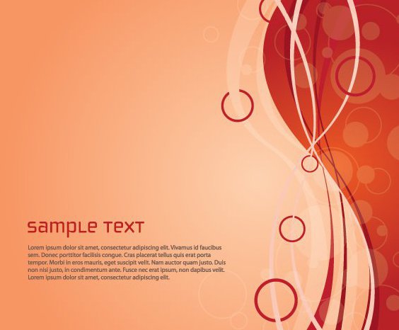 564x466 Red Abstract Waves Bubbles Background Free Vector Download 328349