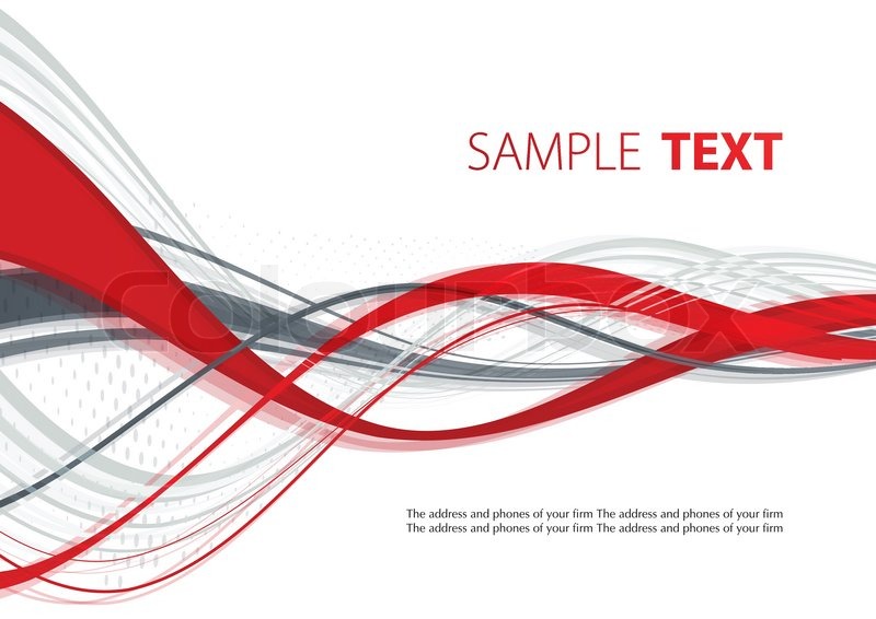 800x566 Abstract Red And Gray Template. Vector Stock Vector Colourbox