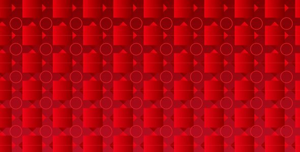 590x300 Abstract Vector Red Colour Background