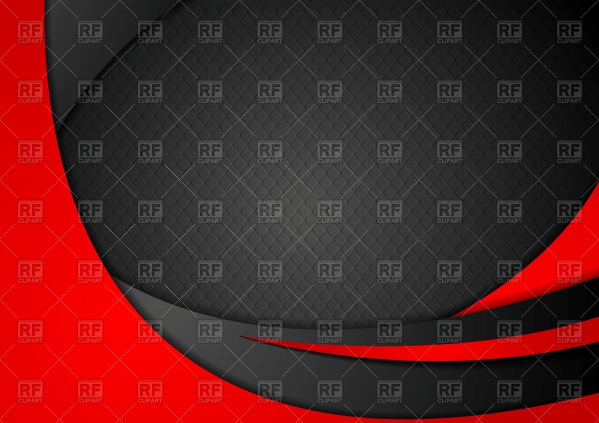 1200x847 Red And Black Abstract Wavy Background Vector Image Vector