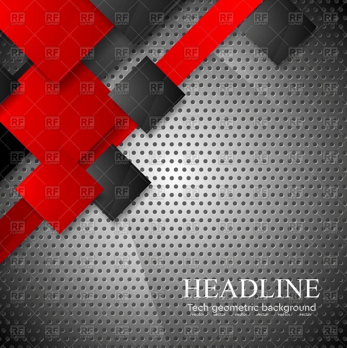 1198x1200 Red And Black Squares On Metallic Perforated Texture Background