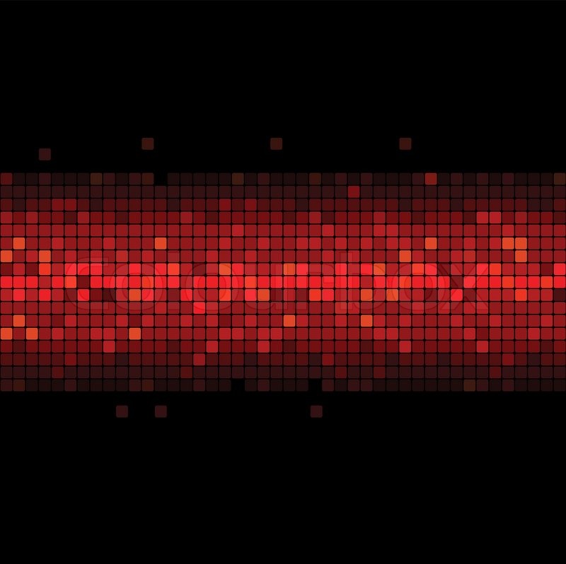 800x798 Wide Glowing Red Stripe On Black Background Stock Vector Colourbox