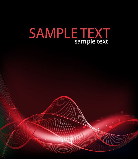 565x652 Abstract Red Wave On Black Background Free Vector Graphics All