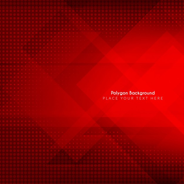626x626 Polygonal Red Background Vector Free Download