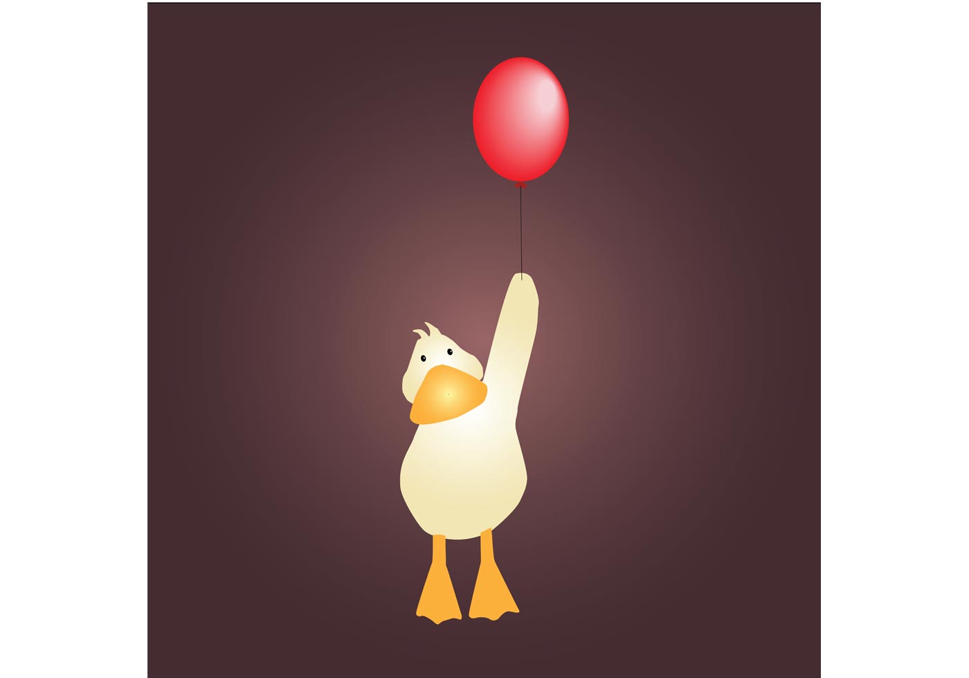1400x980 Red Balloon Free Vector Art