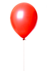 156x235 Red Balloon Stock Vector