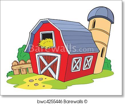 Red Barn Vector
