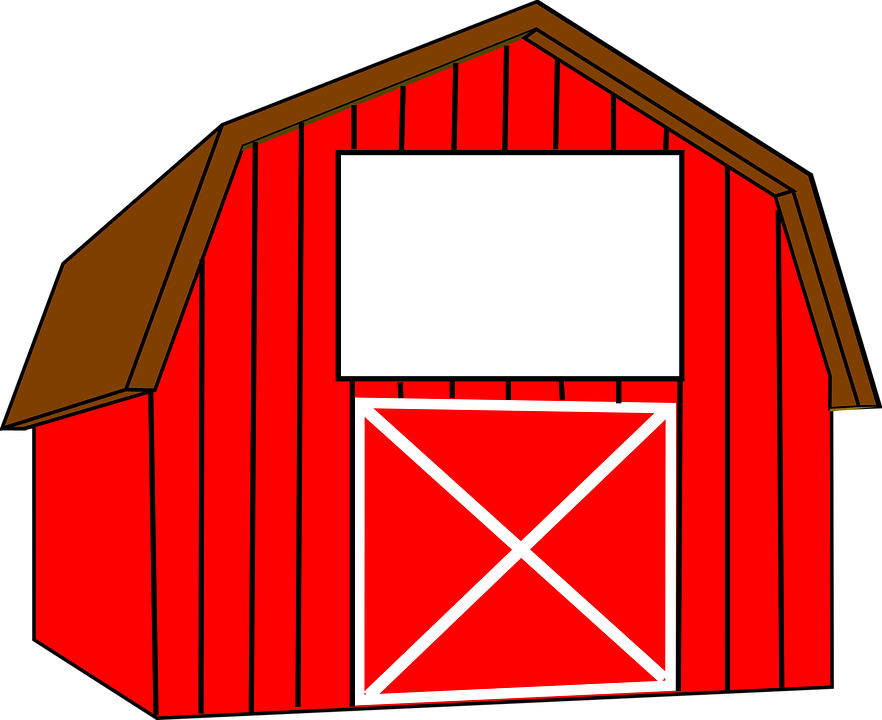 882x720 Collection Of Free Barn Vector Carton. Download On Ubisafe
