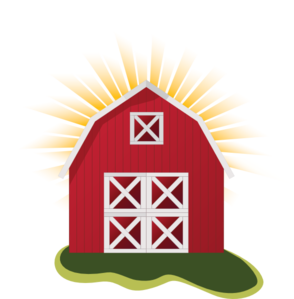 294x299 Red Barn Clip Art