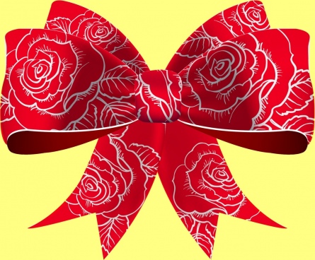 445x368 Red Bow Vector Free Vector Download (7,688 Free Vector) For