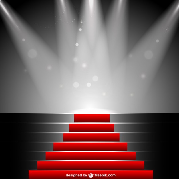 626x626 Red Carpet Under Sportlight Vector Free Download