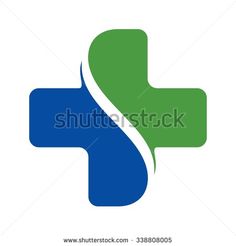 236x246 Pharmacy Red Cross Abstract Vector Logo Design Template. Medical