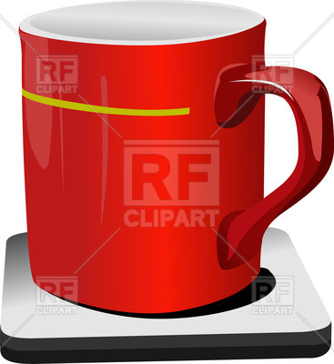 367x400 Red Cup Vector Image Vector Artwork Of Food And Beverages