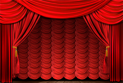 400x270 Luxurious Red Curtain Vector 01 Free Download